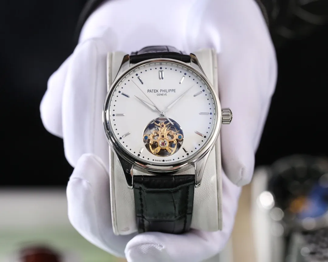 【Foreign trade import】💰1300! Patek Philippe (extremely noble and wise work) has many products - hot models are coming🔥🔥 [Type]: Exquisite men's watch (more excellent) Best design [Strap]: Genuine cowhide & 316 stainless steel strap (more comfortable) Real men wear [Movement]: Super top mechanical movement (more stable) Perpetual and permanent 🥇 [Material]: Mineral super strong mirror (more wear-resistant) Smart style Strong sense of thickness. Special design. Returning with great reputation. Size: 41mm in diameter and 12mm in thickness. Smart launch! welcome